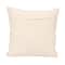 Hello Honey® Cream & Natural Cotton Patchwork Pillow
